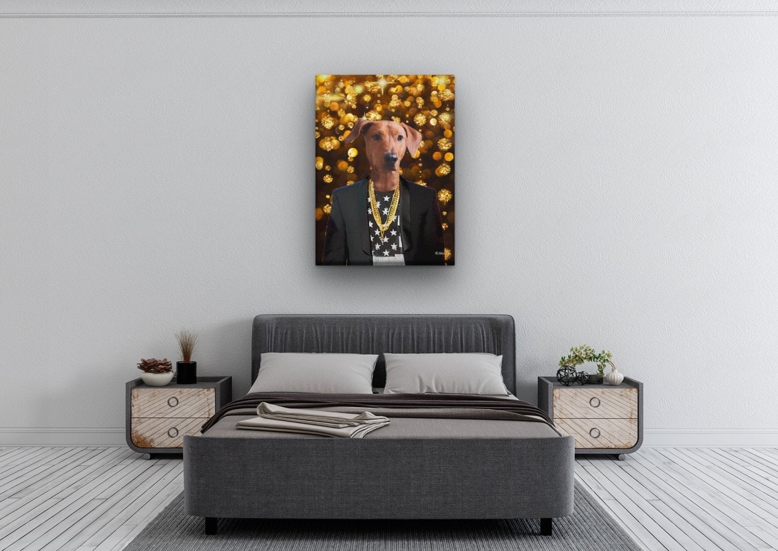 music icons jay z dog bedroom