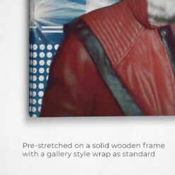 music icons michael jackson cat front view angled close up wall