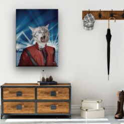 music icons michael jackson cat hall