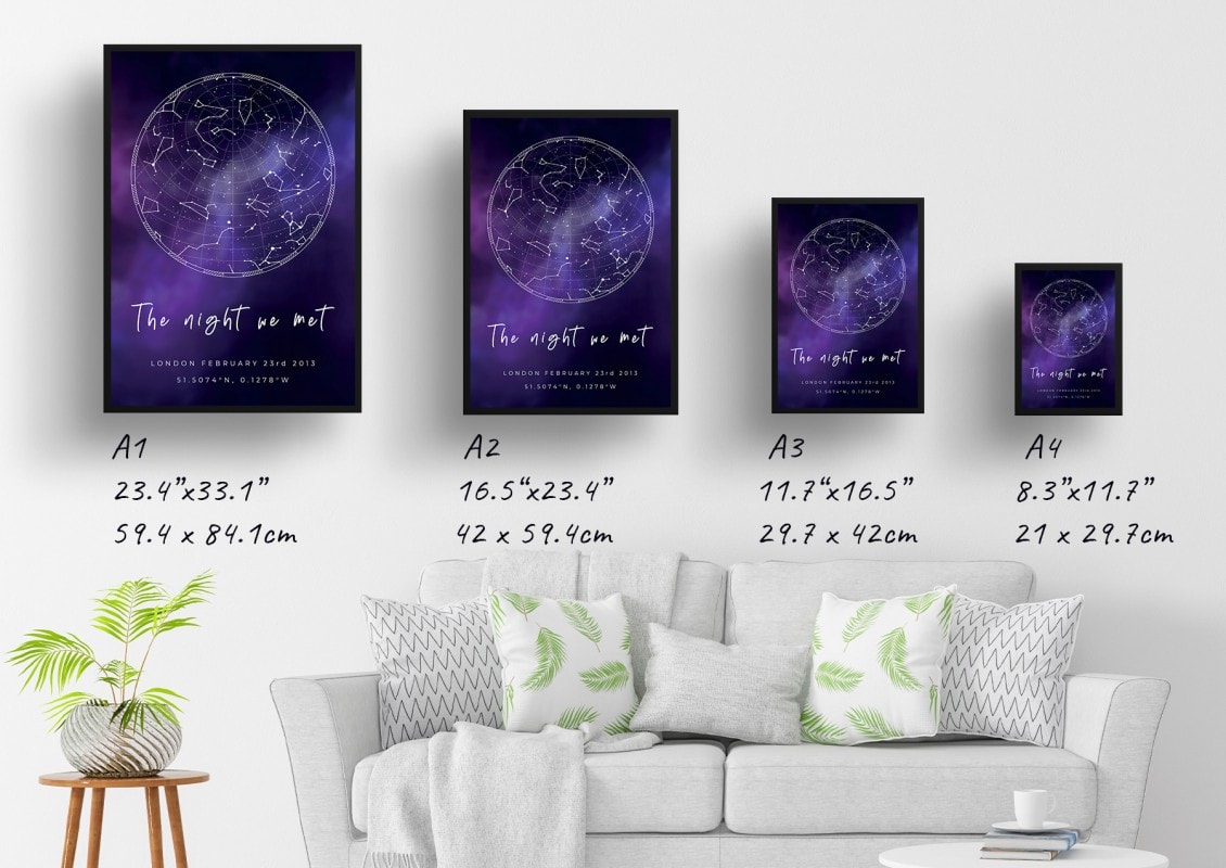 sky background white text purple print print size comparison