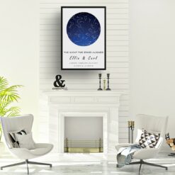 white background sky inside two lines blue print office