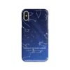 Custom Sky Blue Star Map Phone Case - Personalized Constellation Map 1 phone case sky blue starmap front view white