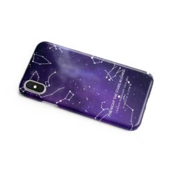 phone case sky purple starmap side