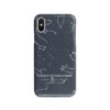 Custom White On Graphite Star Map Phone Case - Personalized Constellation Map 2 phone case white on graphite starmap front view white
