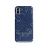 Custom White On Navy Star Map Phone Case - Personalized Constellation Map 2 phone case white on navy starmap front view white