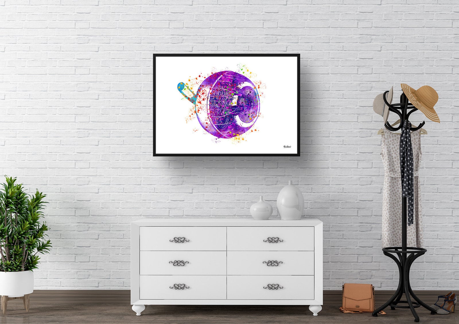 Eye Anatomy Watercolour Print Optician Medical Doctor Office Clinic Wall Art 4 Eye Anatomy Watercolour Print Optician Medical Doctor Office Clinic Wall Art - Image 2