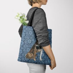 Catahoula Leopard Dog Dog Denim Style Tote Bag 49 Catahoula Leopard Dog Dog Denim Style Tote Bag - Image 22