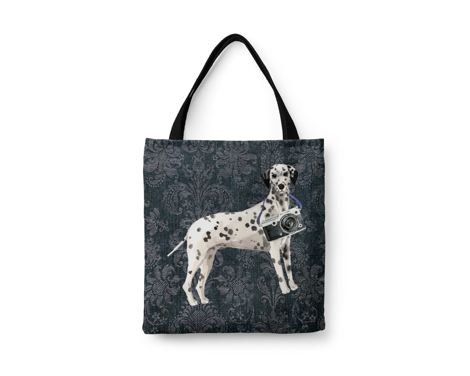 Dalmatian Dog Denim Style Tote Bag 18 Dalmatian Dog Denim Style Tote Bag - Image 16