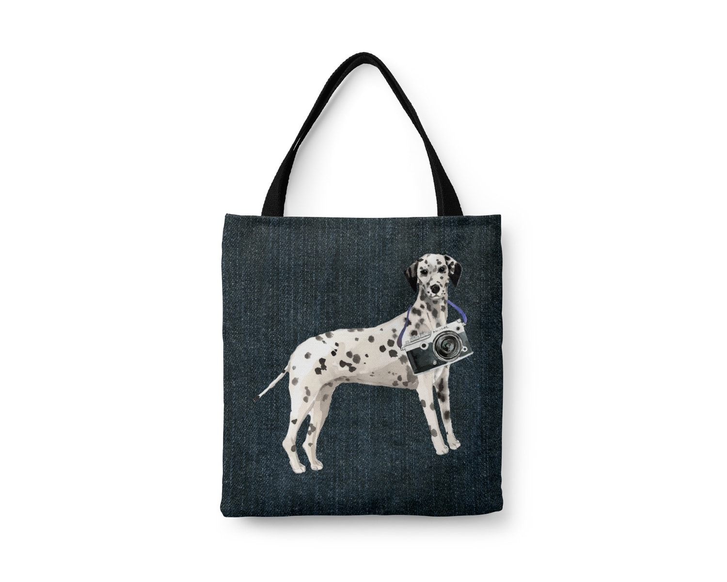 Dalmatian Dog Denim Style Tote Bag 21 Dalmatian Dog Denim Style Tote Bag - Image 19