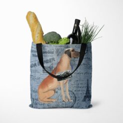 denim dogs tote great dane faded ephemera denim tote standing food