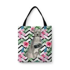 American Staffordshire terrier grey Travel Style Tote Bag 45 American Staffordshire terrier grey Travel Style Tote Bag - Image 18