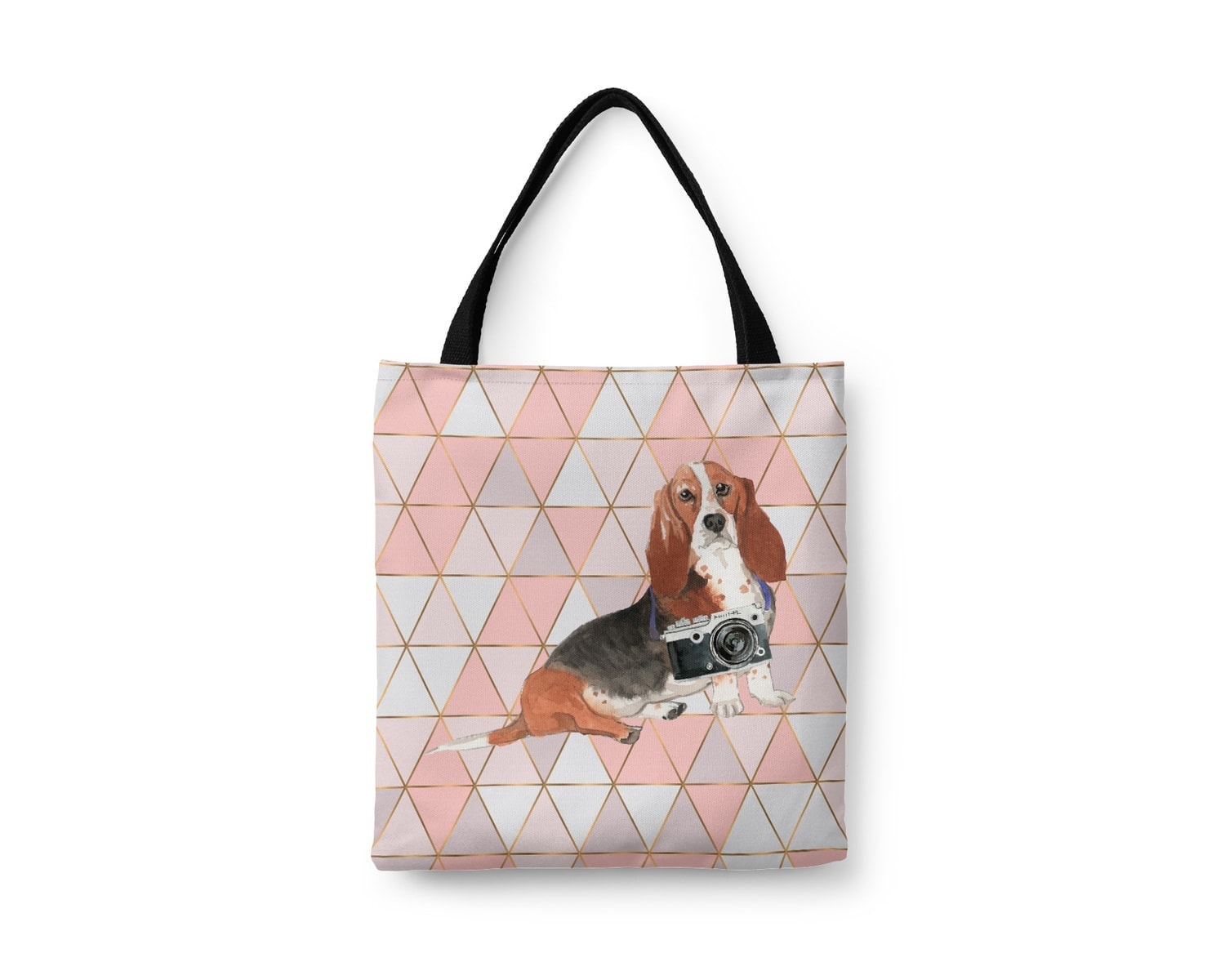 Basset Hound Travel Style Tote Bag 17 Basset Hound Travel Style Tote Bag - Image 16