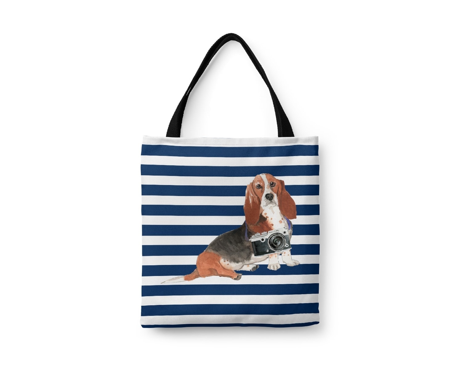 Basset Hound Travel Style Tote Bag 15 Basset Hound Travel Style Tote Bag - Image 14