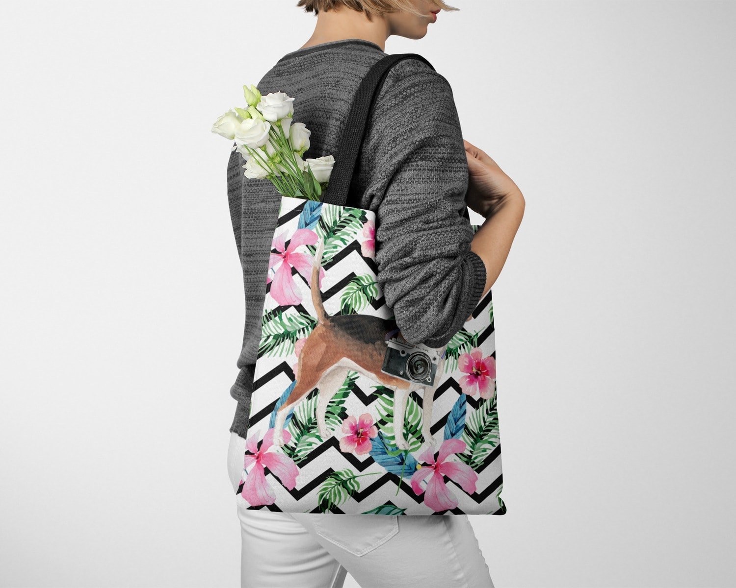 Beagle Travel Style Tote Bag 28 Beagle Travel Style Tote Bag - Image 26