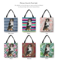 travel dogs tote bernese mountain dog variations