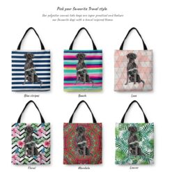 travel dogs tote black lab variations