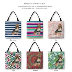 BloodHound Travel Style Tote Bag 42 travel dogs tote bloodhound variations