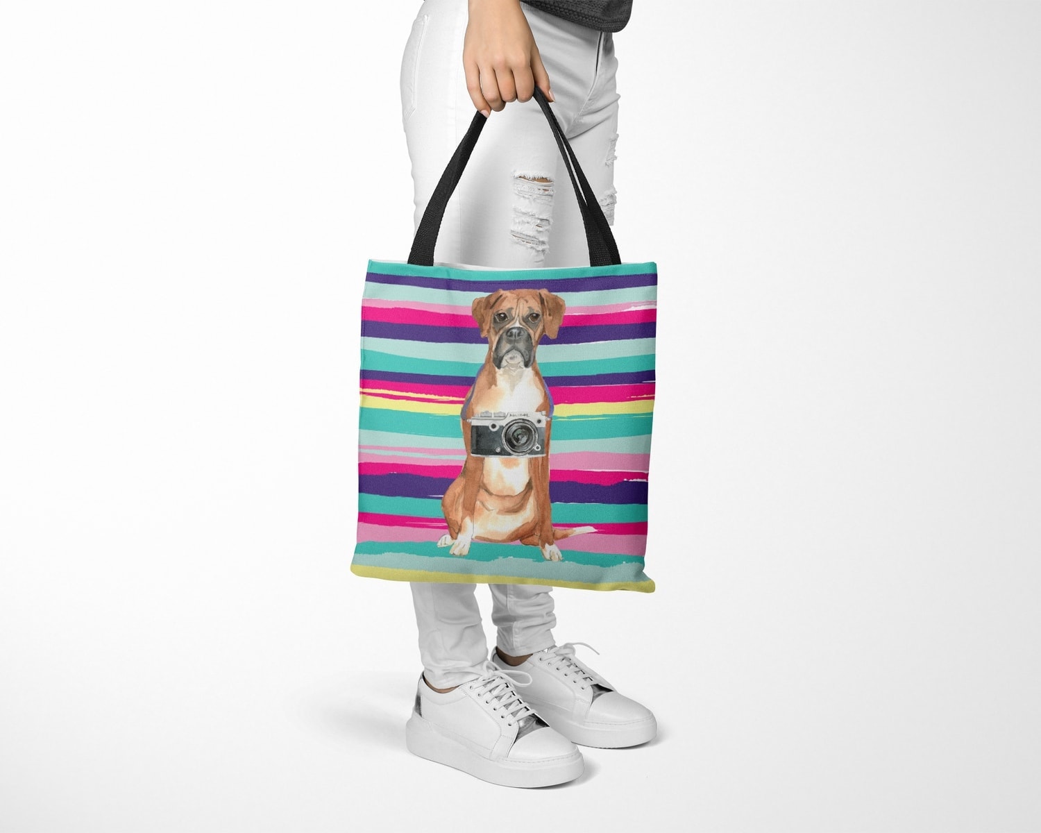 Boxer Travel Style Tote Bag 27 Boxer Travel Style Tote Bag - Image 25