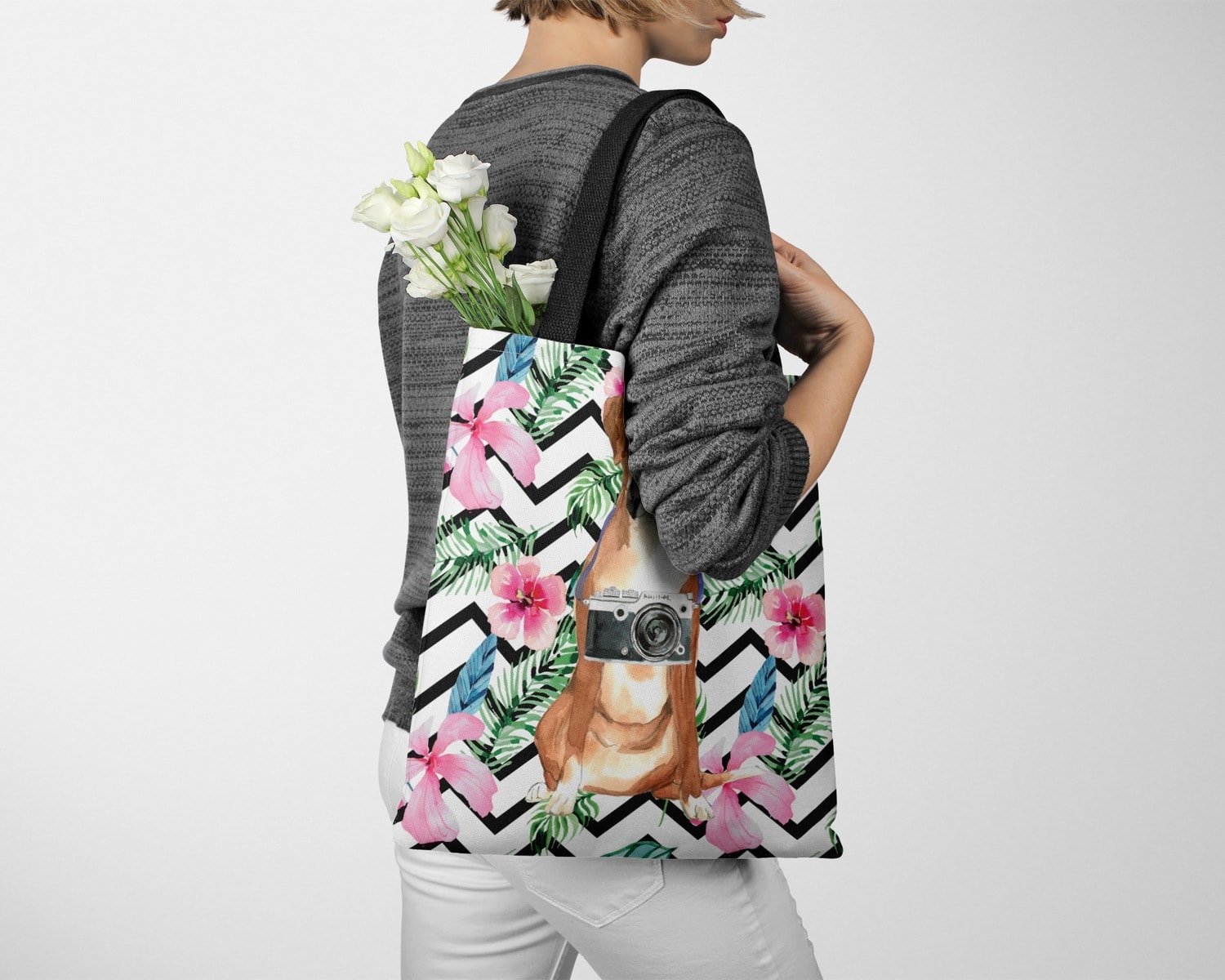 Boxer Travel Style Tote Bag 28 Boxer Travel Style Tote Bag - Image 26