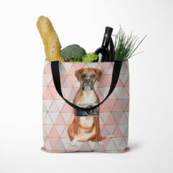 Boxer Travel Style Tote Bag 49 travel dogs tote boxer luxe tote standing food