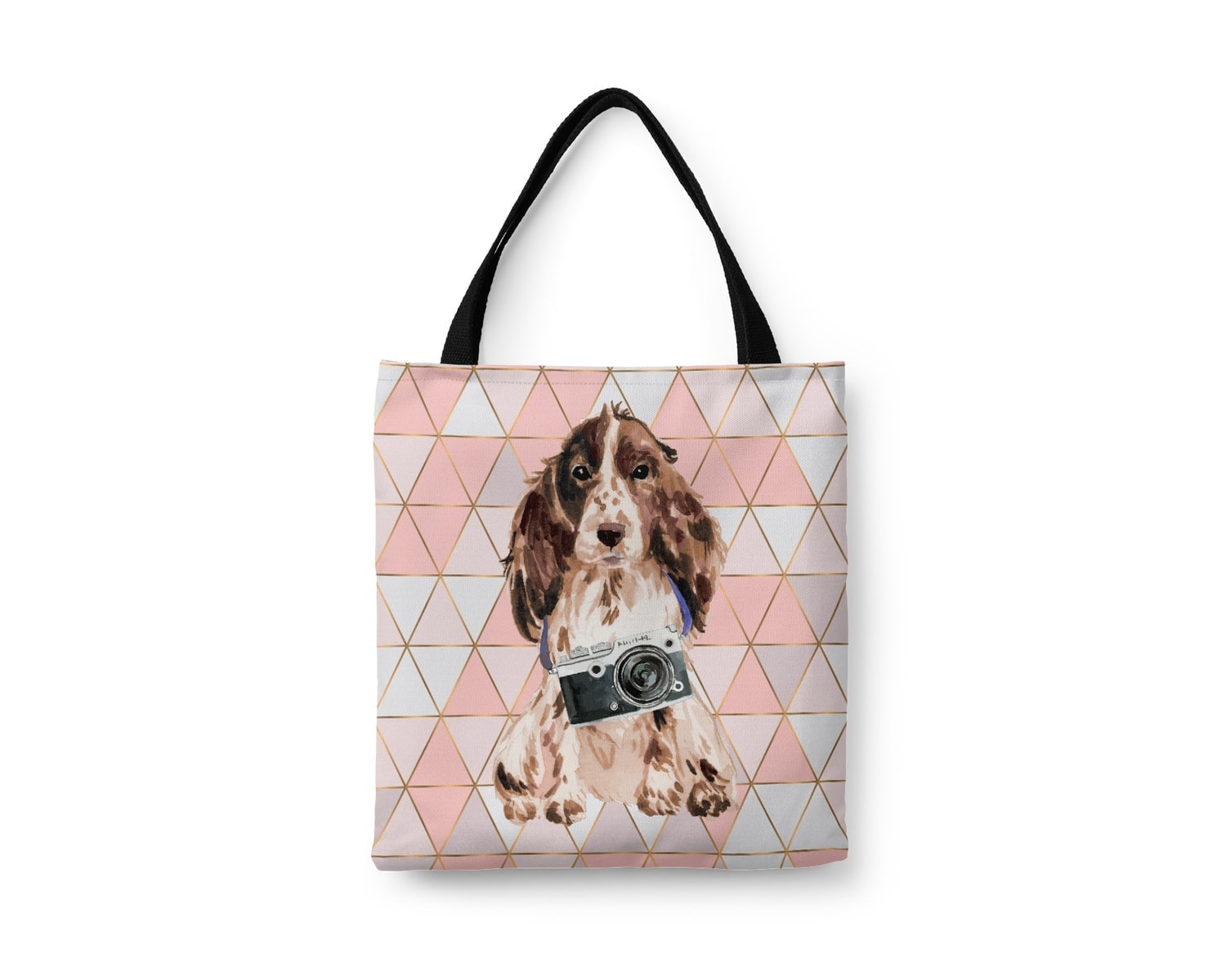 Brown Cocker Spaniel Travel Style Tote Bag 18 Brown Cocker Spaniel Travel Style Tote Bag - Image 16