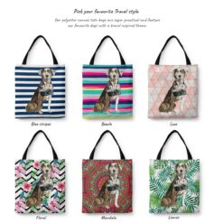Catahoula Leopard Dog Travel Style Tote Bag 42 travel dogs tote catahoula leopard dog variations
