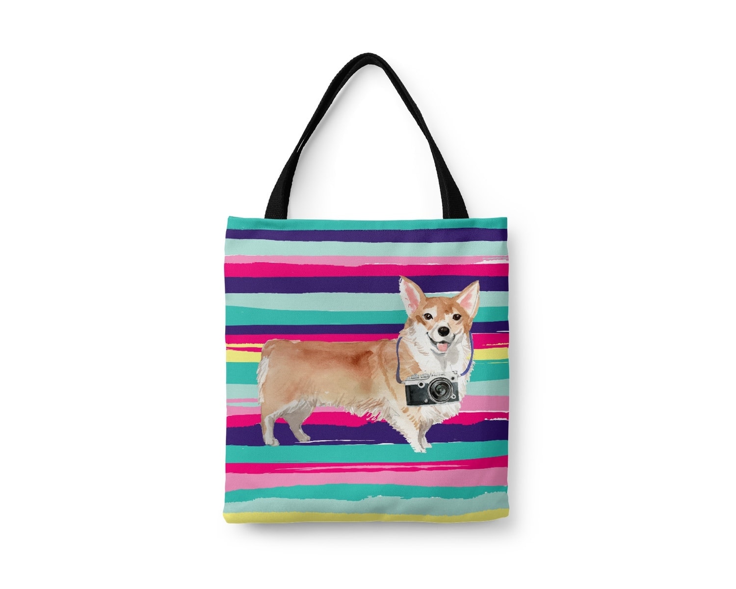 Corgi Travel Style Tote Bag 19 Corgi Travel Style Tote Bag - Image 17