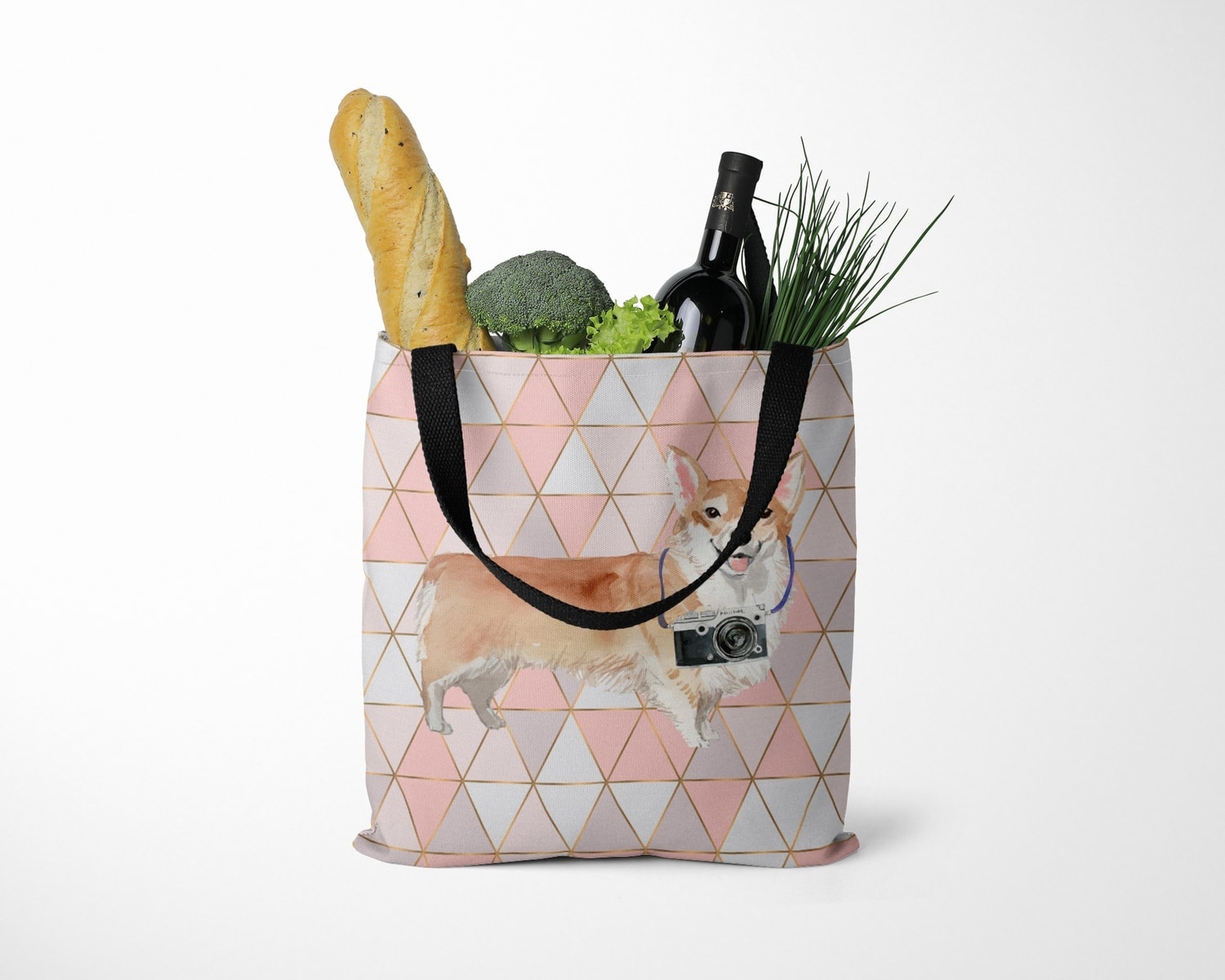 Corgi Travel Style Tote Bag 24 Corgi Travel Style Tote Bag - Image 22