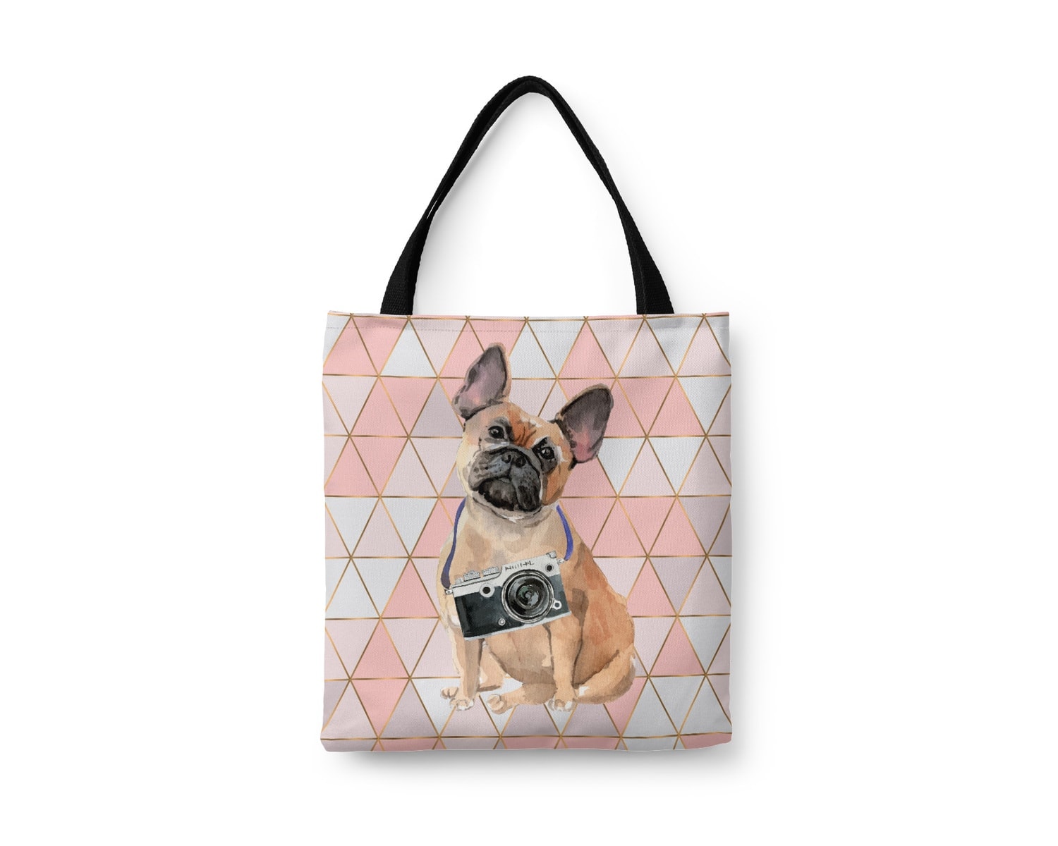 French Bulldog Travel Style Tote Bag 18 French Bulldog Travel Style Tote Bag - Image 16