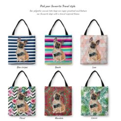 French Bulldog Travel Style Tote Bag 42 travel dogs tote french bulldog variations