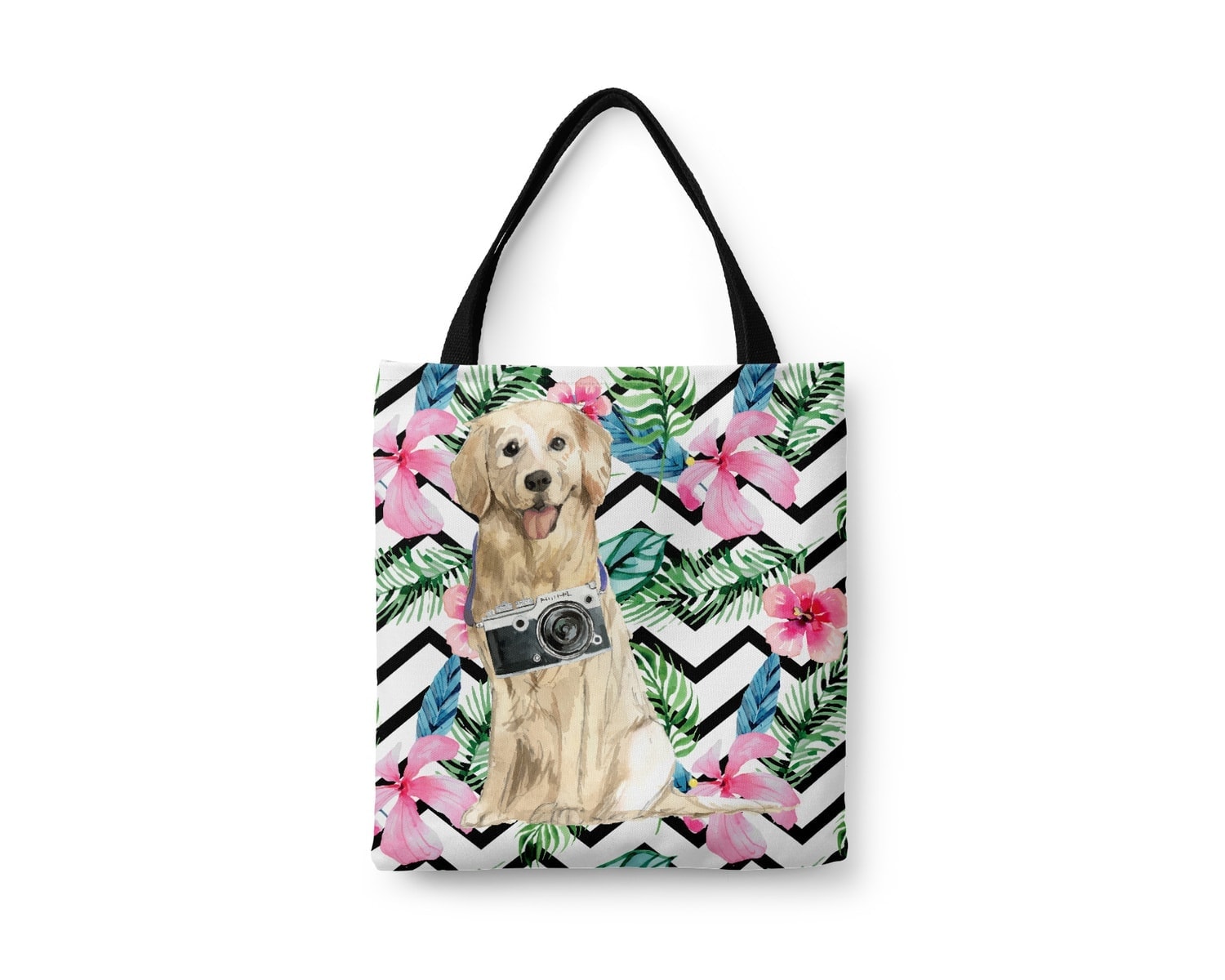 Golden Retriever Travel Style Tote Bag 20 Golden Retriever Travel Style Tote Bag - Image 18