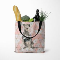 Irish Wolf Hound Travel Style Tote Bag 49 travel dogs tote irish wolf hound luxe tote standing food