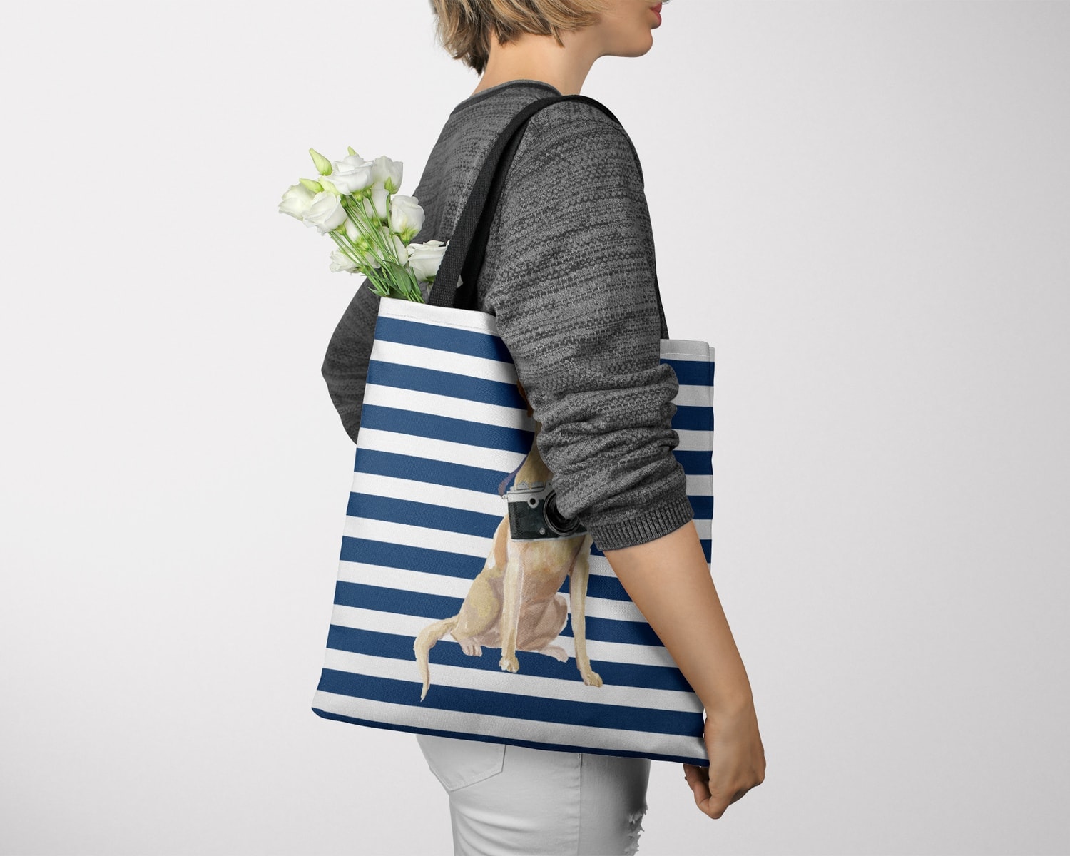 Labrador retriever Travel Style Tote Bag 26 Labrador retriever Travel Style Tote Bag - Image 24
