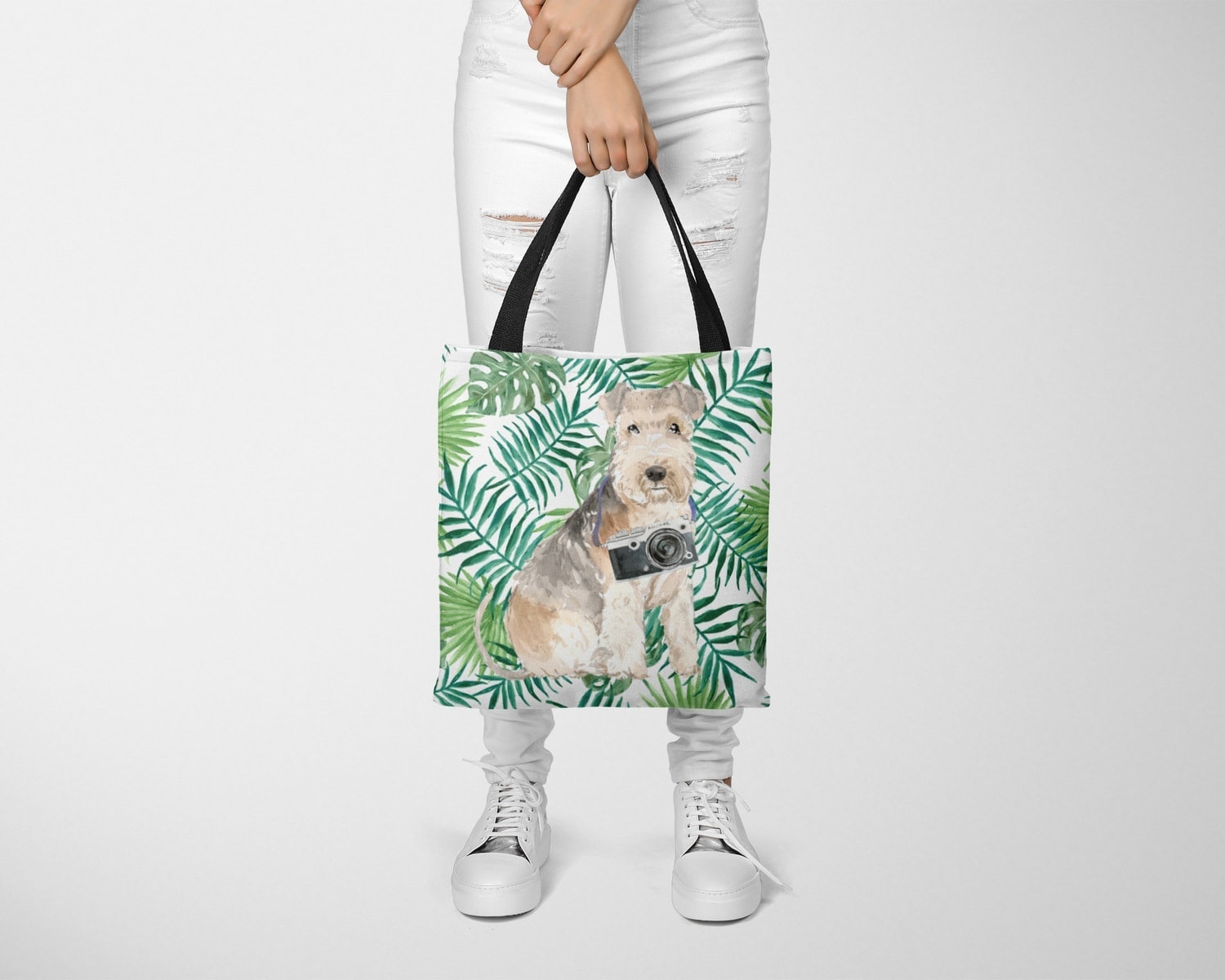 Lakeland Terrier Travel Style Tote Bag 23 Lakeland Terrier Travel Style Tote Bag - Image 21