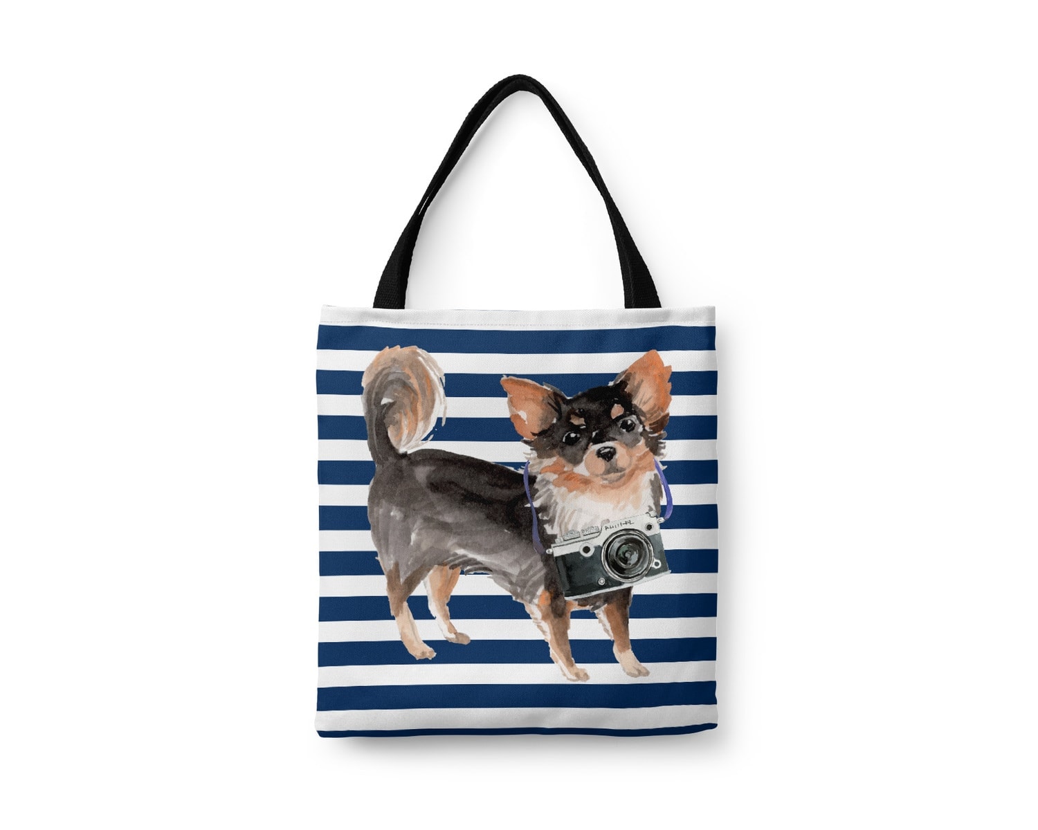 Long Haired Chihuahua Travel Style Tote Bag 16 Long Haired Chihuahua Travel Style Tote Bag - Image 14