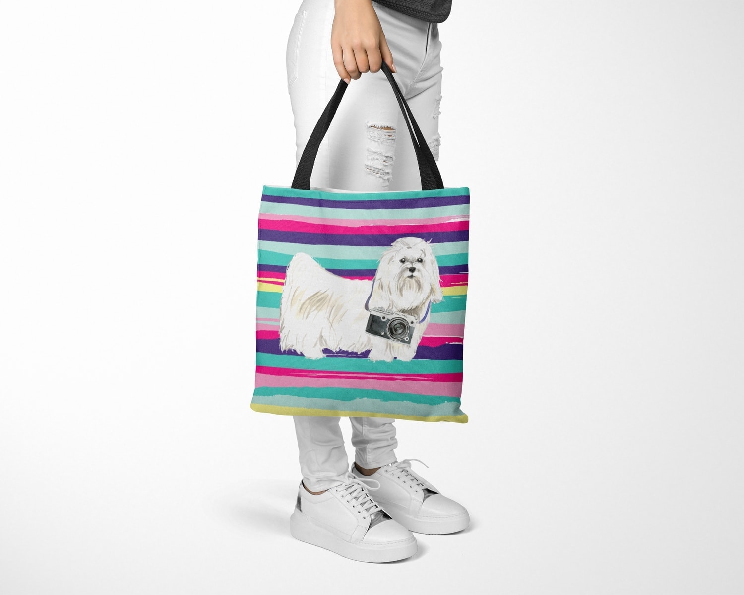 Maltese Travel Style Tote Bag 27 Maltese Travel Style Tote Bag - Image 25