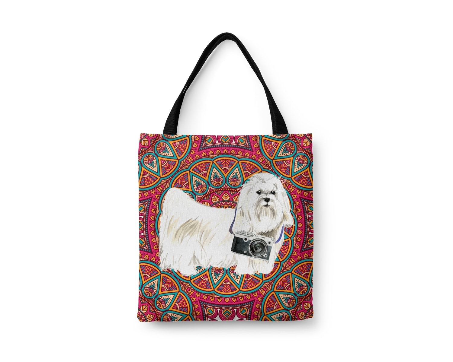 Maltese Travel Style Tote Bag 22 Maltese Travel Style Tote Bag - Image 20