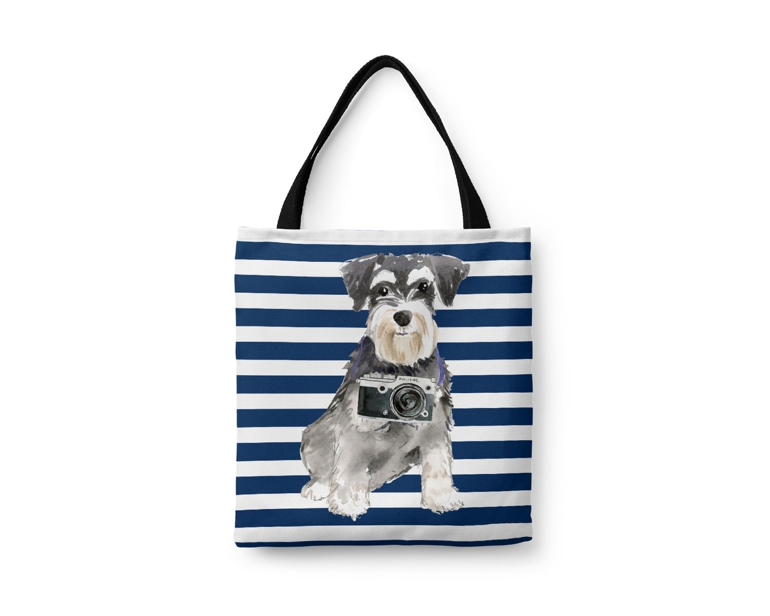Miniature Schnauzer Travel Style Tote Bag 16 Miniature Schnauzer Travel Style Tote Bag - Image 14