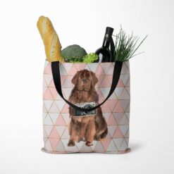Newfoundland Travel Style Tote Bag 49 travel dogs tote newfoundland luxe tote standing food