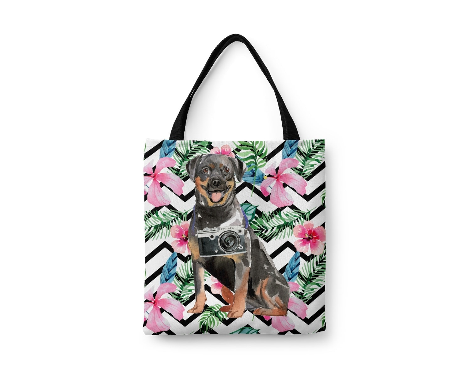 Rottweiler Travel Style Tote Bag 20 Rottweiler Travel Style Tote Bag - Image 18