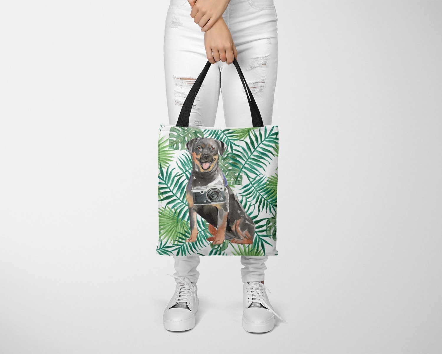 Rottweiler Travel Style Tote Bag 23 Rottweiler Travel Style Tote Bag - Image 21