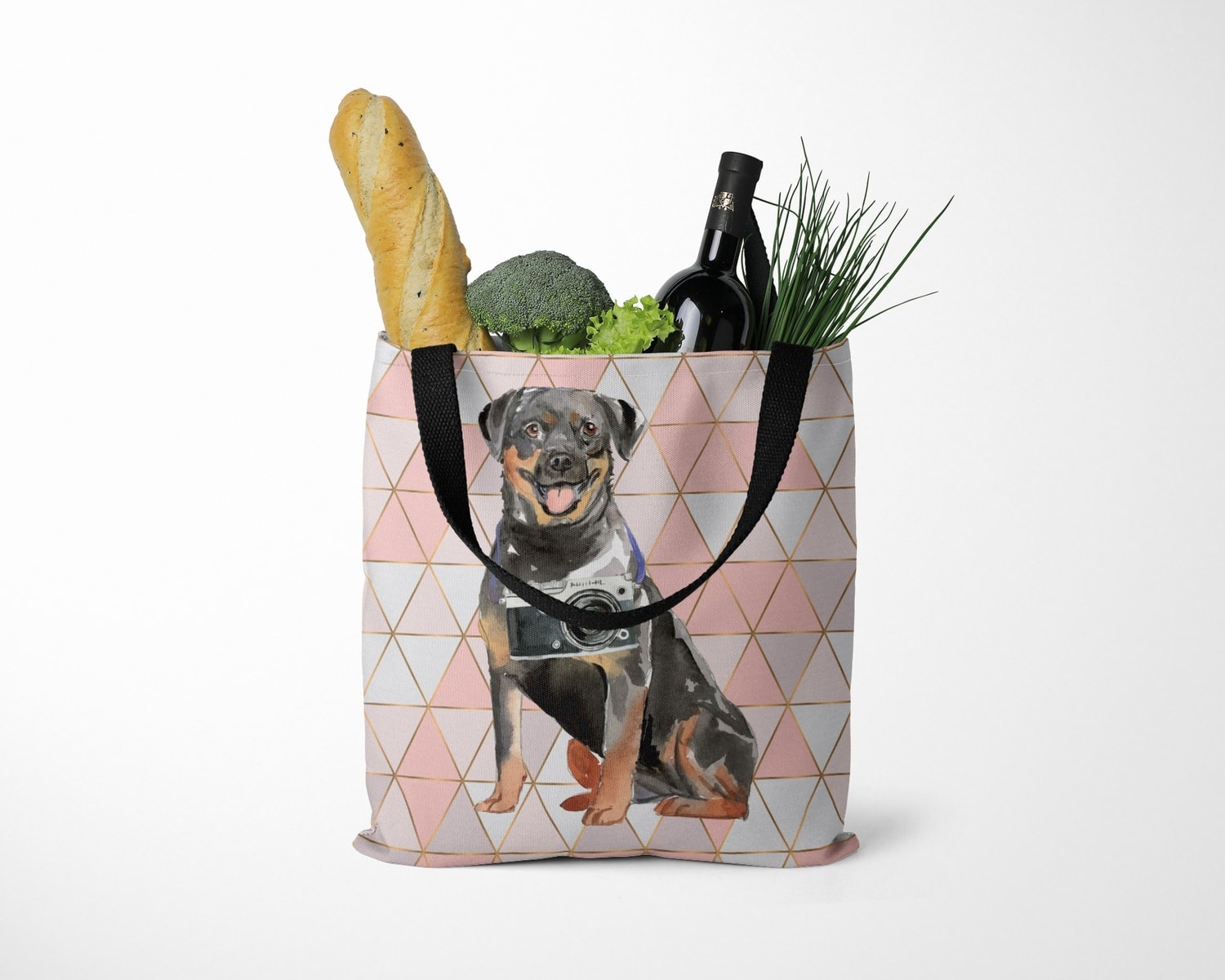 Rottweiler Travel Style Tote Bag 24 Rottweiler Travel Style Tote Bag - Image 22