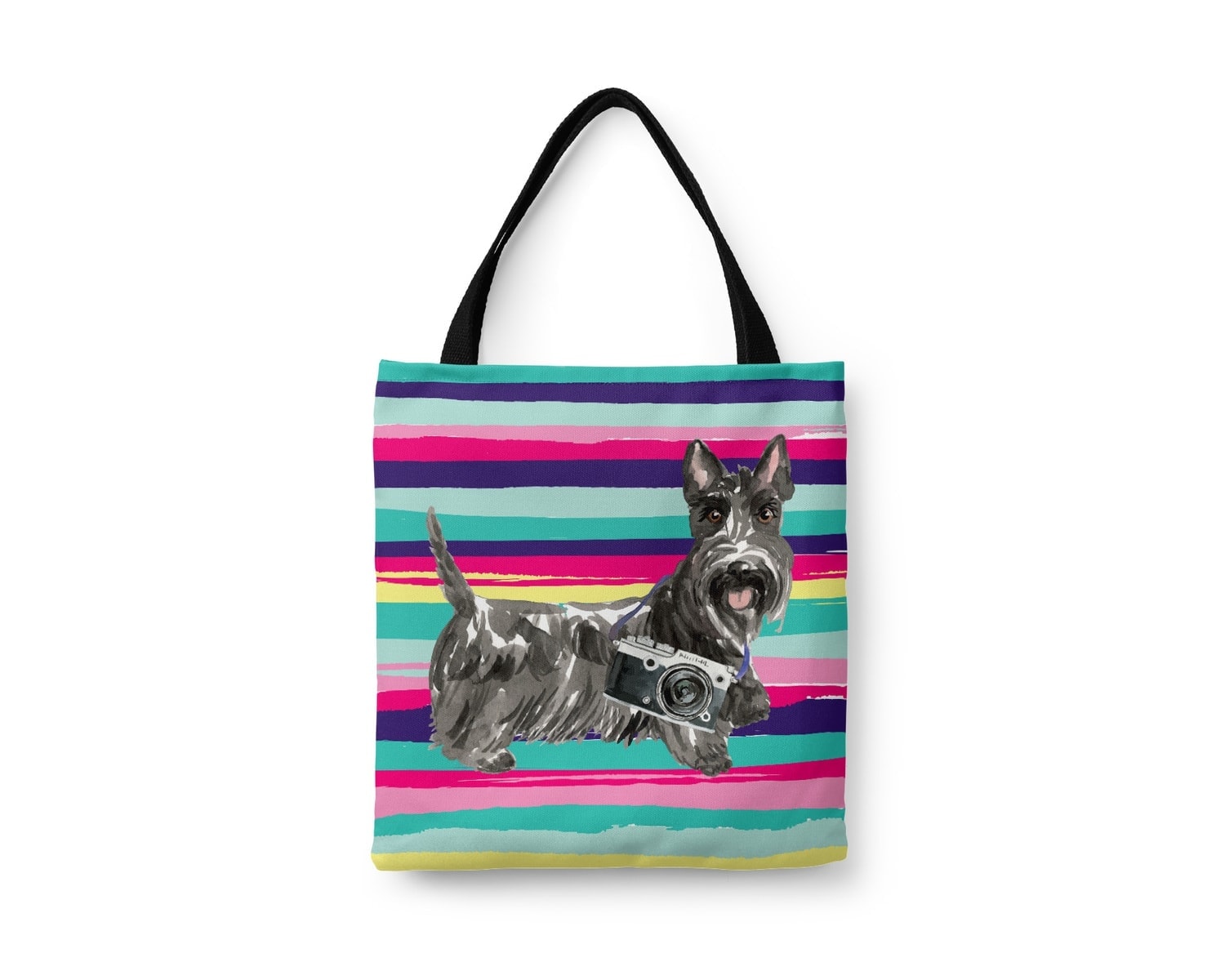 Scottish Terrier Travel Style Tote Bag 19 Scottish Terrier Travel Style Tote Bag - Image 17