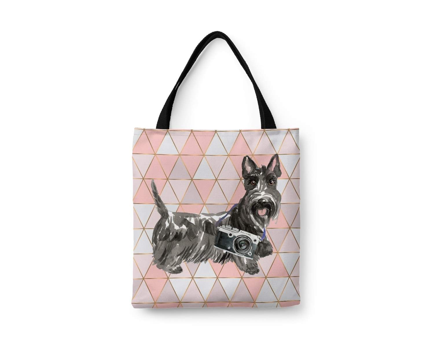 Scottish Terrier Travel Style Tote Bag 18 Scottish Terrier Travel Style Tote Bag - Image 16