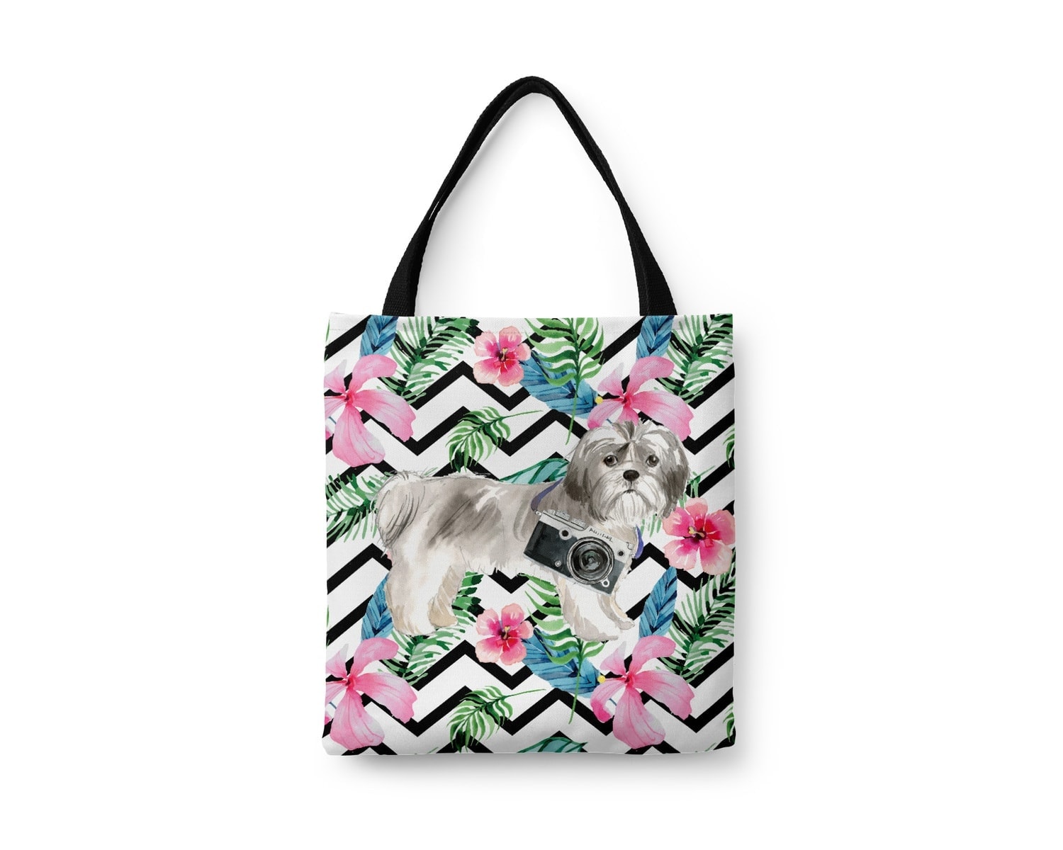 Shih tzu Short hair Travel Style Tote Bag 20 Shih tzu Short hair Travel Style Tote Bag - Image 18