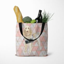 Spinone Italiano Travel Style Tote Bag 49 travel dogs tote spinone italiano luxe tote standing food