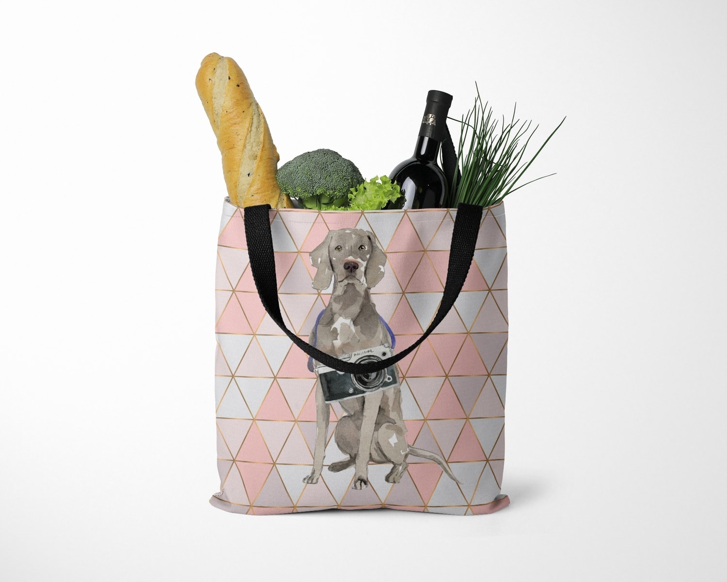 Weimaraner Travel Style Tote Bag 24 Weimaraner Travel Style Tote Bag - Image 22
