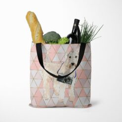 Wheaten Terrier Travel Style Tote Bag 49 travel dogs tote wheaten terrier luxe tote standing food