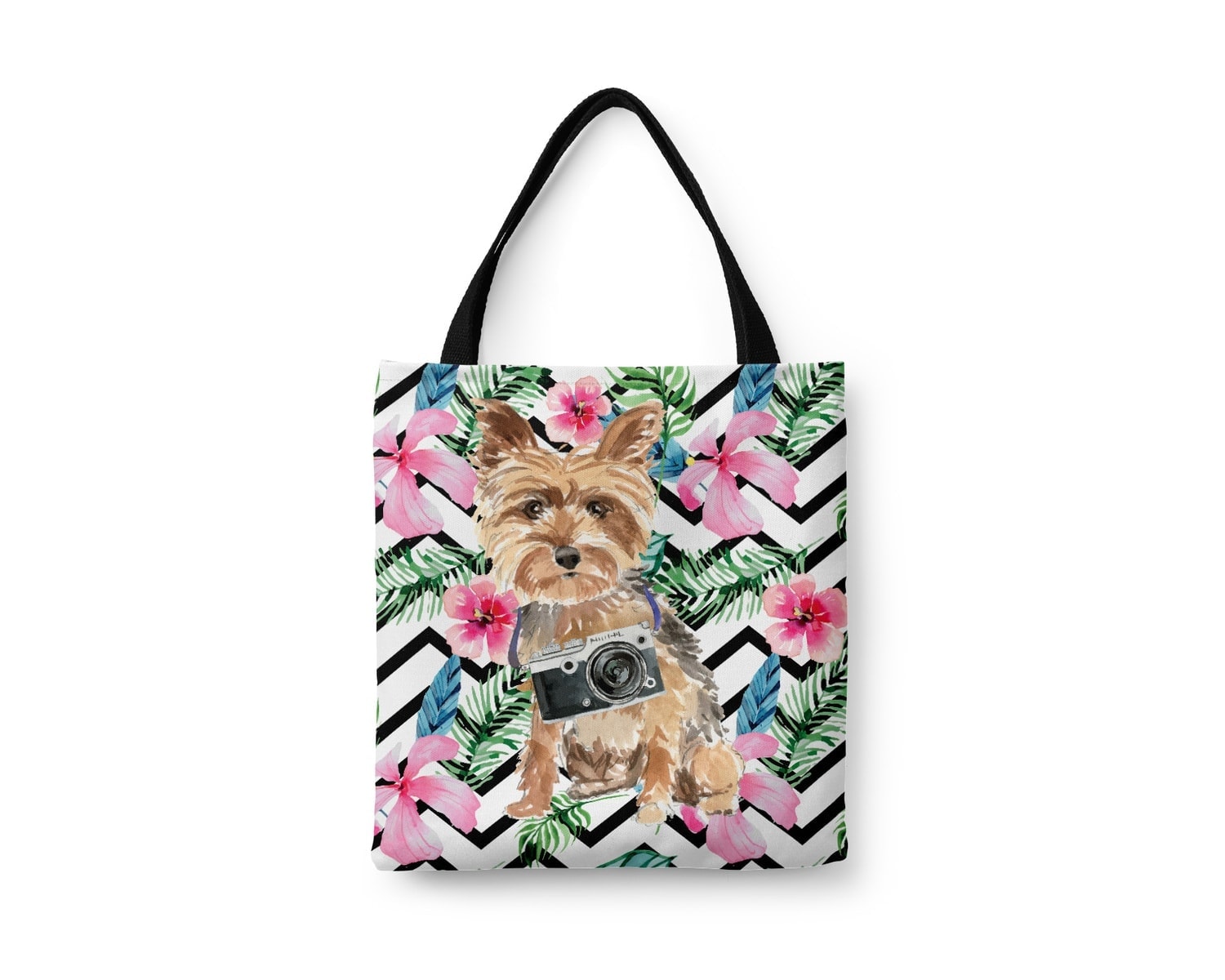 Yorkshire Terrier Travel Style Tote Bag 20 Yorkshire Terrier Travel Style Tote Bag - Image 18