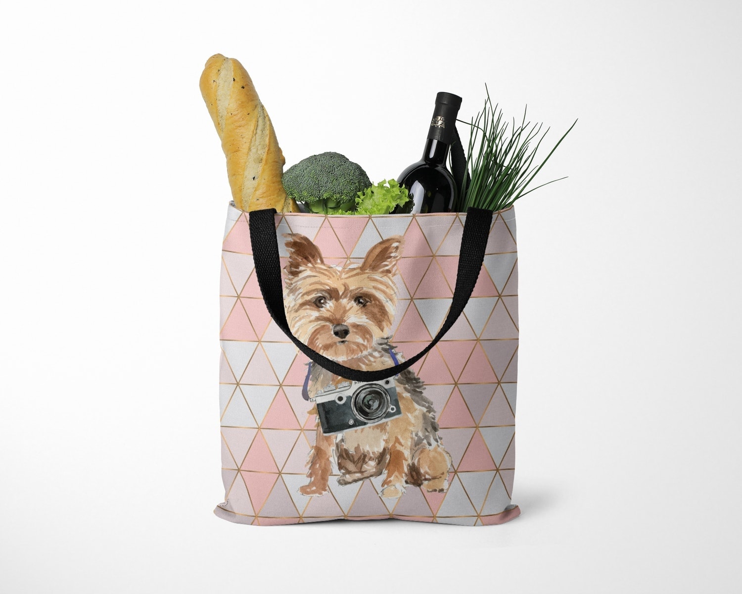 Yorkshire Terrier Travel Style Tote Bag 24 Yorkshire Terrier Travel Style Tote Bag - Image 22